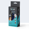 Refuresh Long Hair Dog Deshedding Tool Blue Small-Habitat Pet Supplies