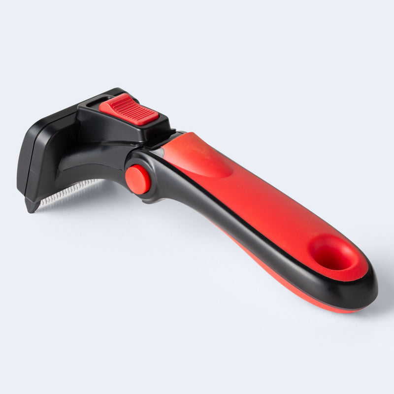 Refuresh Short and Medium Hair Dog Deshedding Tool Red Small