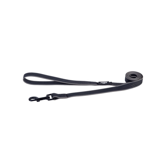 Rogz Classic Amphibian Black Dog Lead Large
