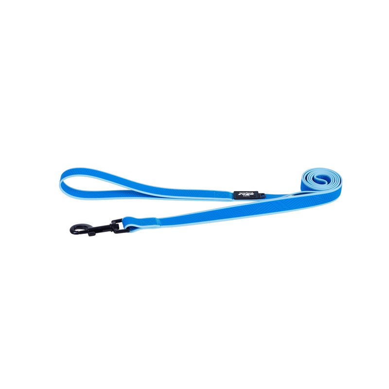 Rogz Classic Amphibian Blue Dog Lead Large (+_+)-Habitat Pet Supplies