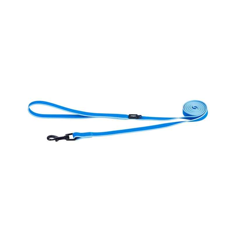 Rogz Classic Amphibian Blue Dog Lead Medium (+_+)-Habitat Pet Supplies