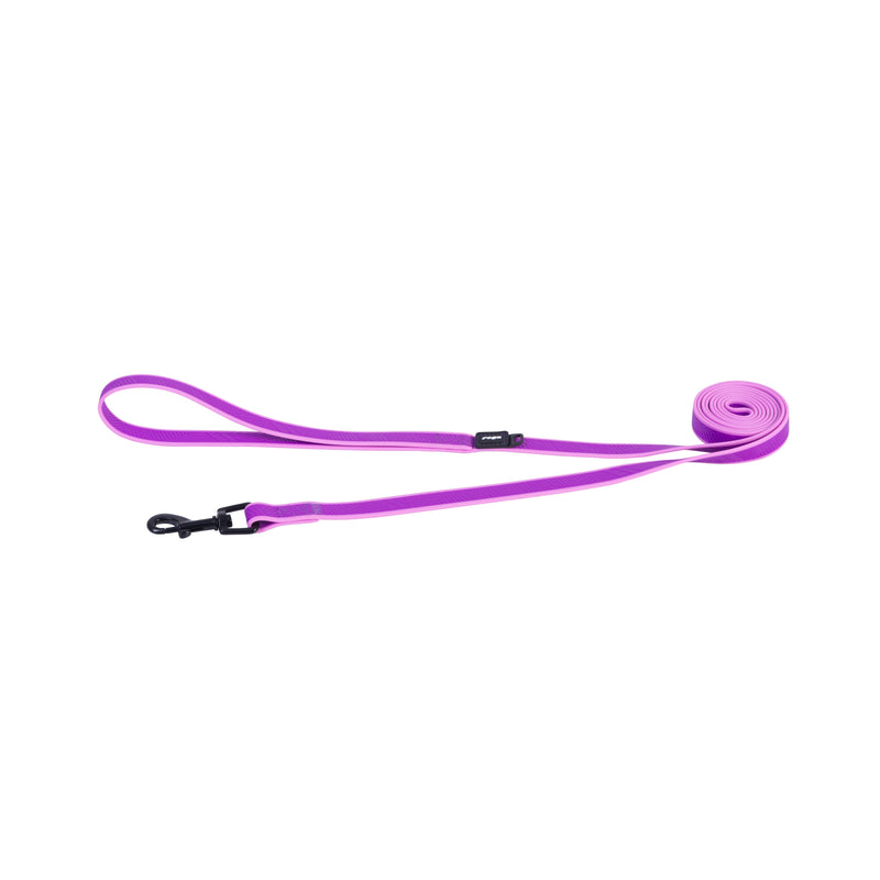 Rogz Classic Amphibian Purple Dog Lead Medium-Habitat Pet Supplies