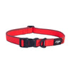 Rogz Classic Amphibian Red Dog Collar Extra Large-Habitat Pet Supplies