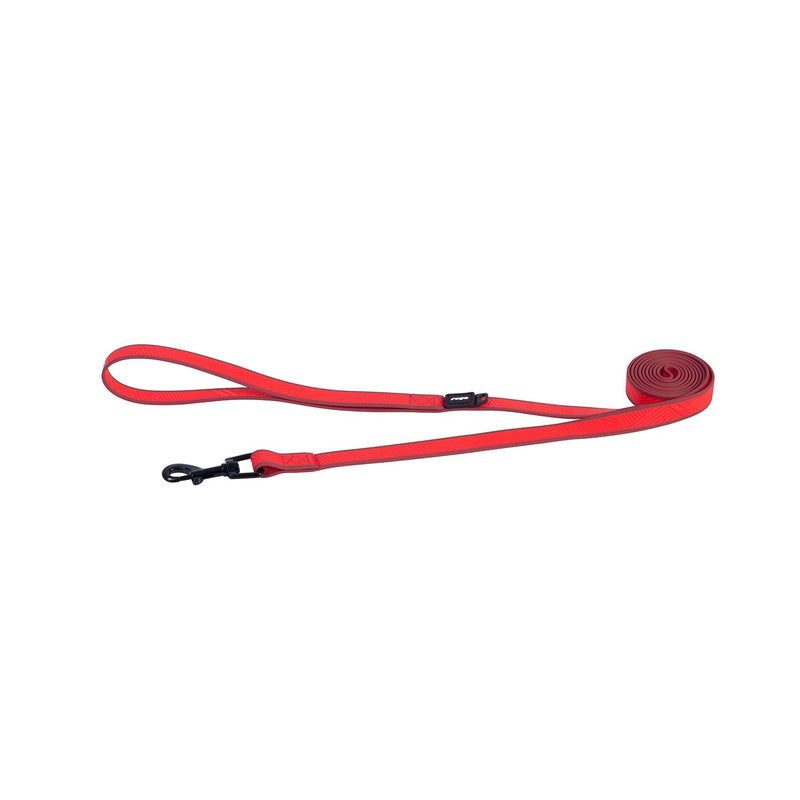 Rogz Classic Amphibian Red Dog Lead Medium-Habitat Pet Supplies