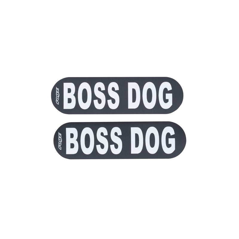 Rogz Pre-Made Badge Boss Dog Lge
