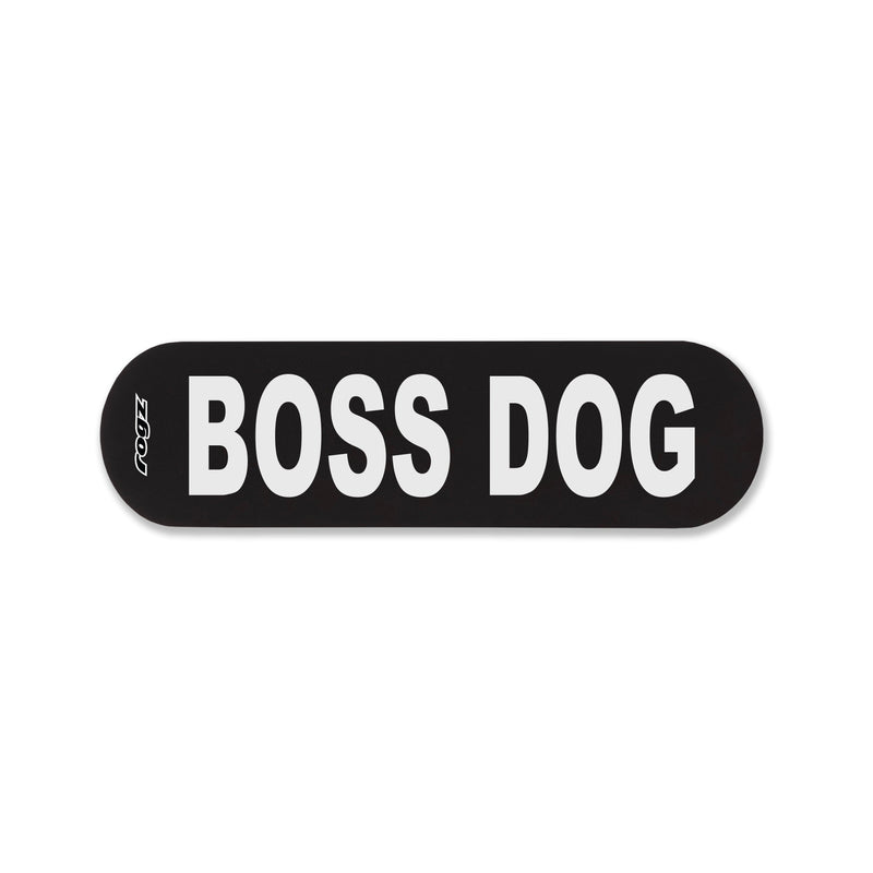 Rogz Pre-Made Badge Boss Dog Lge-Habitat Pet Supplies