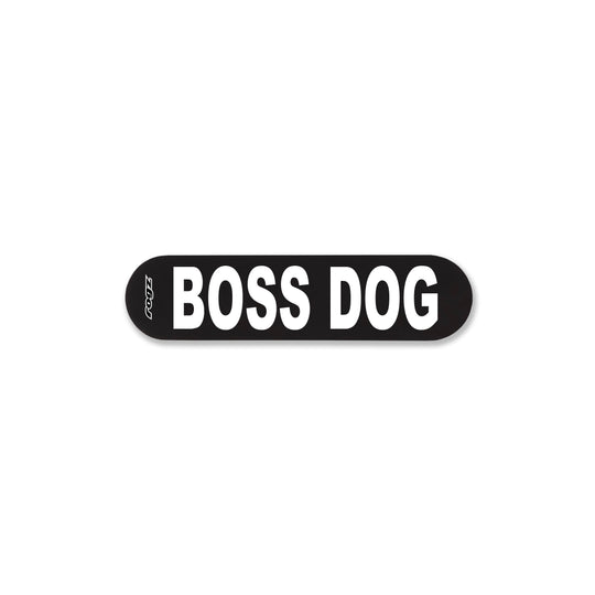 Rogz Pre-Made Badge Boss Dog Sml