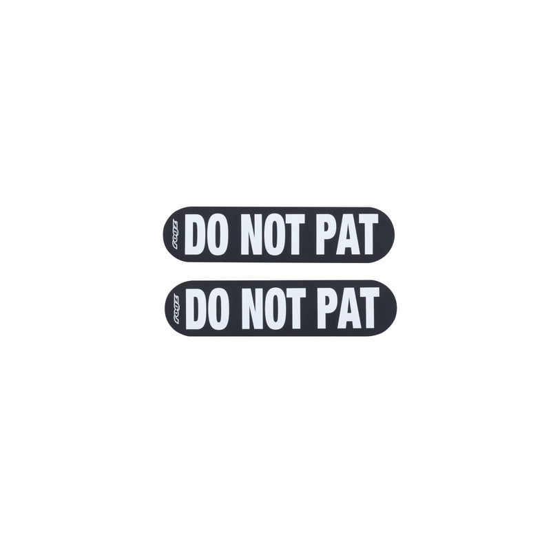 Rogz Pre-Made Badge Do Not Pat Sml