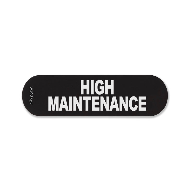 Rogz Pre-Made Badge High Maintenance Lge-Habitat Pet Supplies