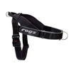 Rogz Utility LetzGo Personalisable Harness Black Xlge-Habitat Pet Supplies
