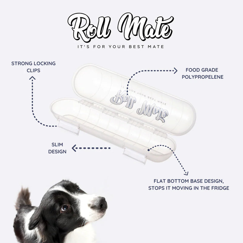Roll Mate Dog Roll Food Container Large