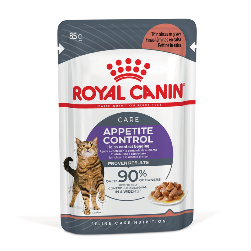 Royal Canin Appetite Control with Gravy Wet Food Pouch 85g-Habitat Pet Supplies
