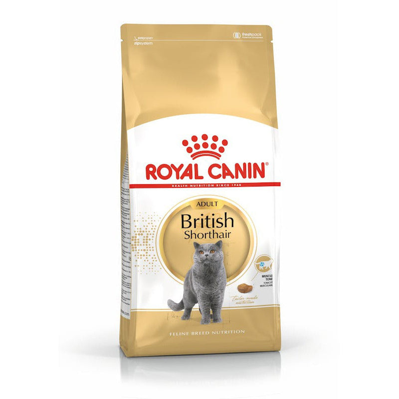 Royal Canin Cat British Shorthair Adult Dry Food 2kg-Habitat Pet Supplies