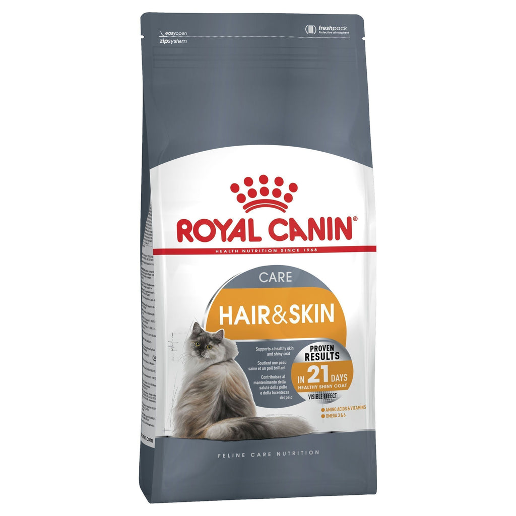 Royal Canin Cat Hair and Skin Adult Dry Food 2kg (+_+)-Habitat Pet Supplies