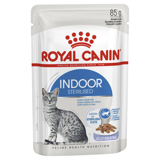 Royal Canin Cat Indoor with Jelly Wet Food Pouch 85g