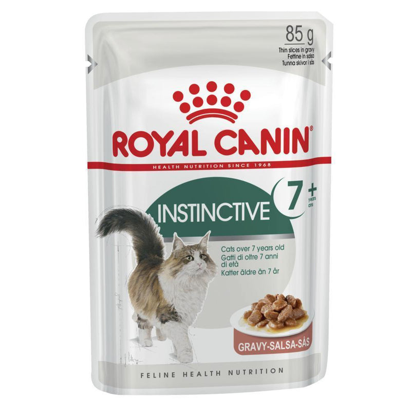 Royal Canin Cat Instinctive 7+ with Gravy Wet Food Pouches 85g :->>-Habitat Pet Supplies