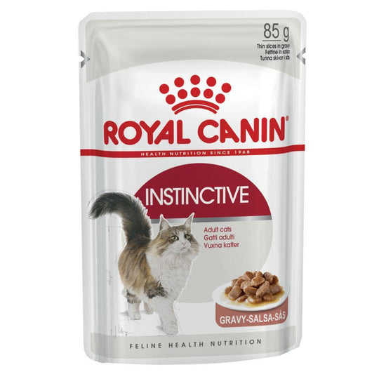 Royal Canin Cat Instinctive with Gravy Adult Wet Food Pouch 85g