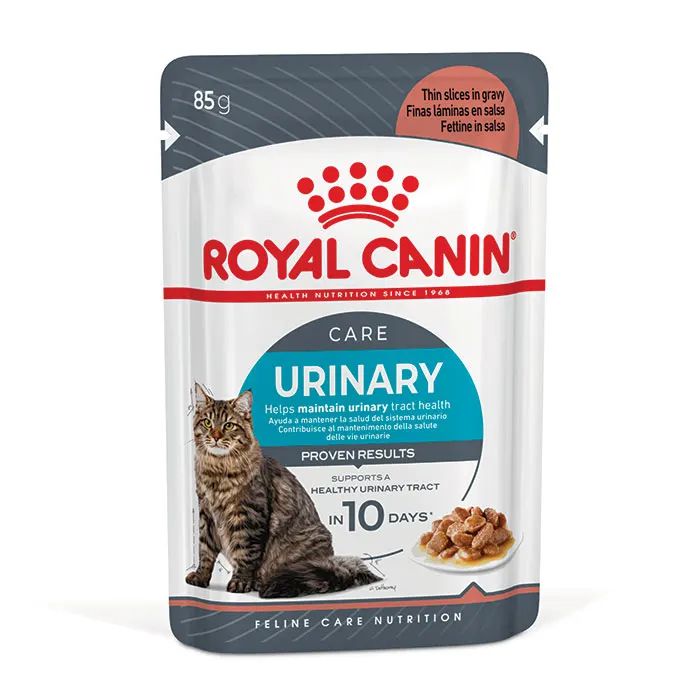 Royal Canin Cat Urinary Care with Gravy Adut Wet Food Pouches 85g x 12 (+_+)