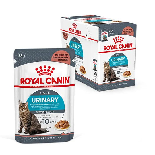 Royal Canin Cat Urinary Care with Gravy Adut Wet Food Pouches 85g x 12