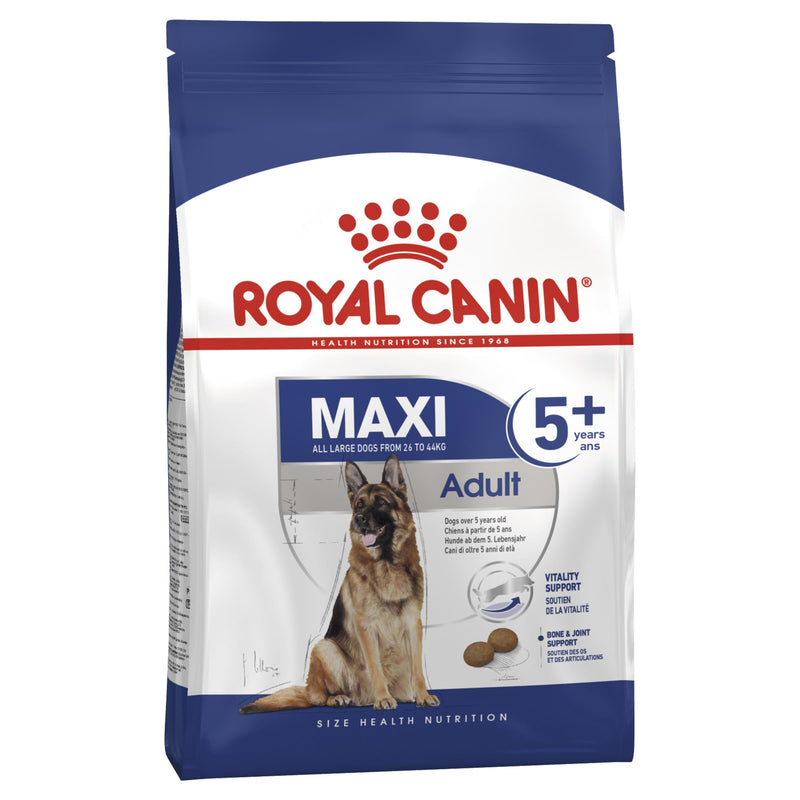 Royal Canin Dog Maxi Adult 5+ Dry Food 15kg-Habitat Pet Supplies