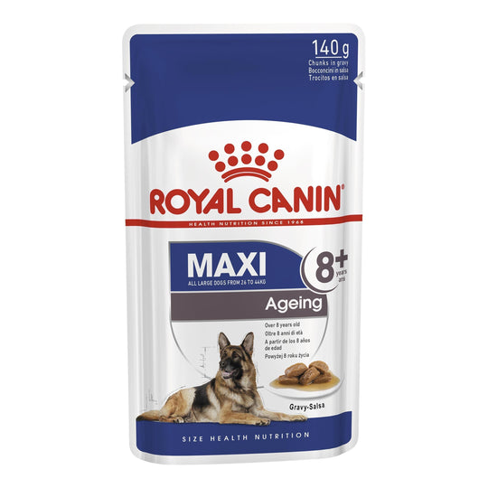 Royal Canin Dog Maxi Ageing 8+ Wet Food Pouch 140g