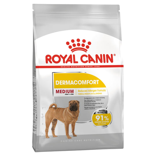 Royal Canin Dog Medium Dermacomfort Adult Dry Food 12kg