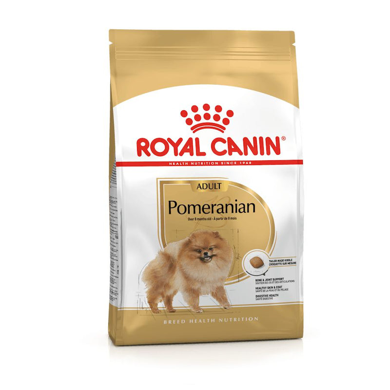 Royal Canin Dog Pomeranian Adult Dry Food 1.5kg {)_(}-Habitat Pet Supplies