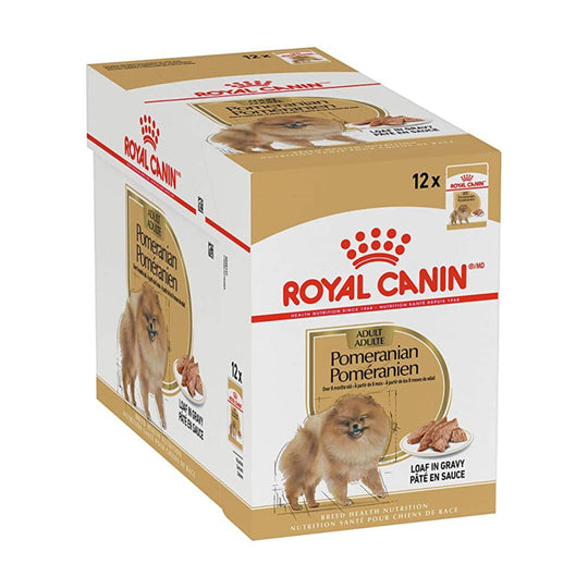 Royal Canin Dog Pomeranian Adult Wet Food Pouch 85g x 12