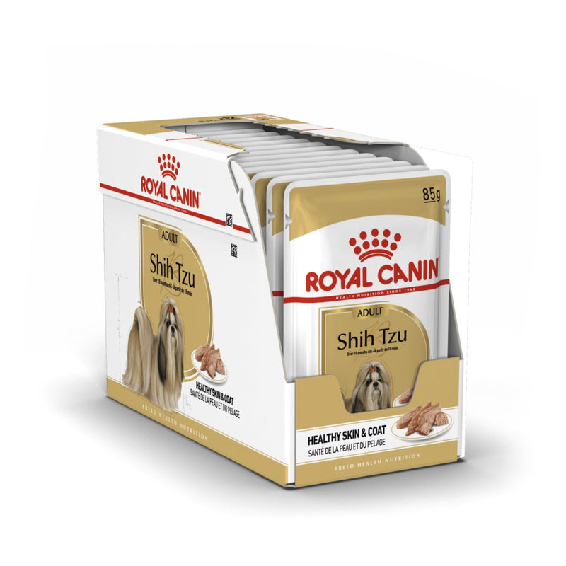 Royal Canin Dog Shih Tzu Wet Food Pouches 85g x 12-Habitat Pet Supplies