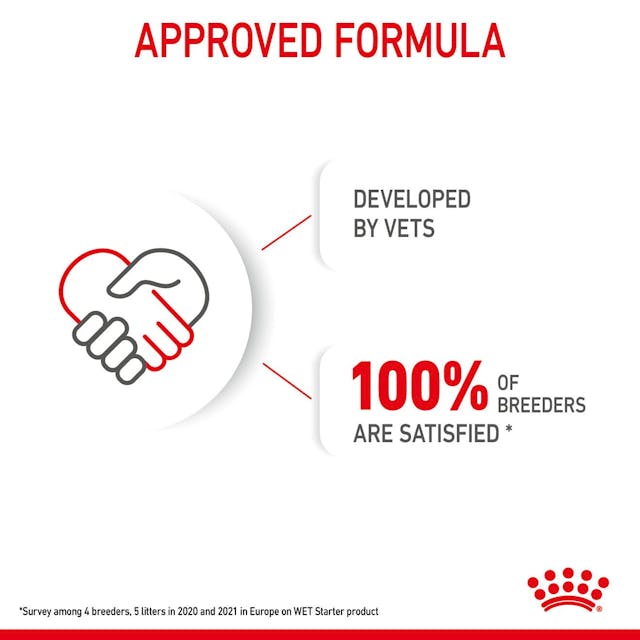 Royal Canin Mother and Babydog Puppy Mousse Wet Food 195g x 12