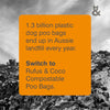 Rufus & Coco Do Good Biodegradable Poo Bags 40 Pack