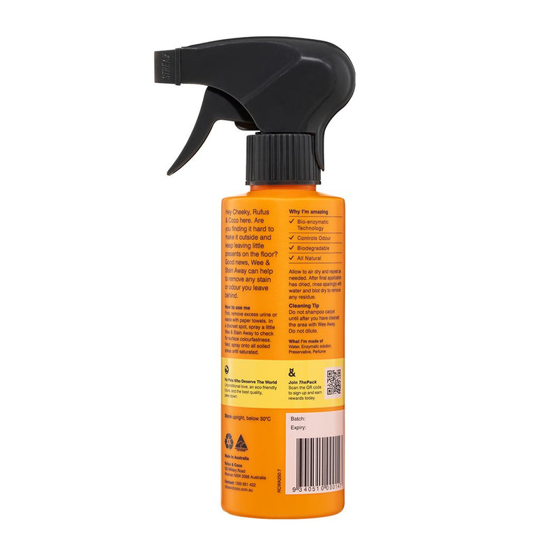 Rufus & Coco Wee Away Spray 250ml