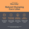 Rufus & Coco Wee Kitty Corn Clumping Cat Litter 9kg