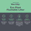 Rufus & Coco Wee Kitty Eco Plant Clumping Cat Litter 9kg