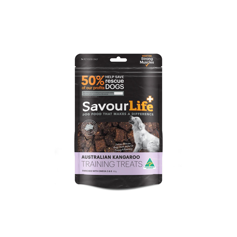 SavourLife Australian Kangaroo Training Dog Treats 165g (+_+)-Habitat Pet Supplies