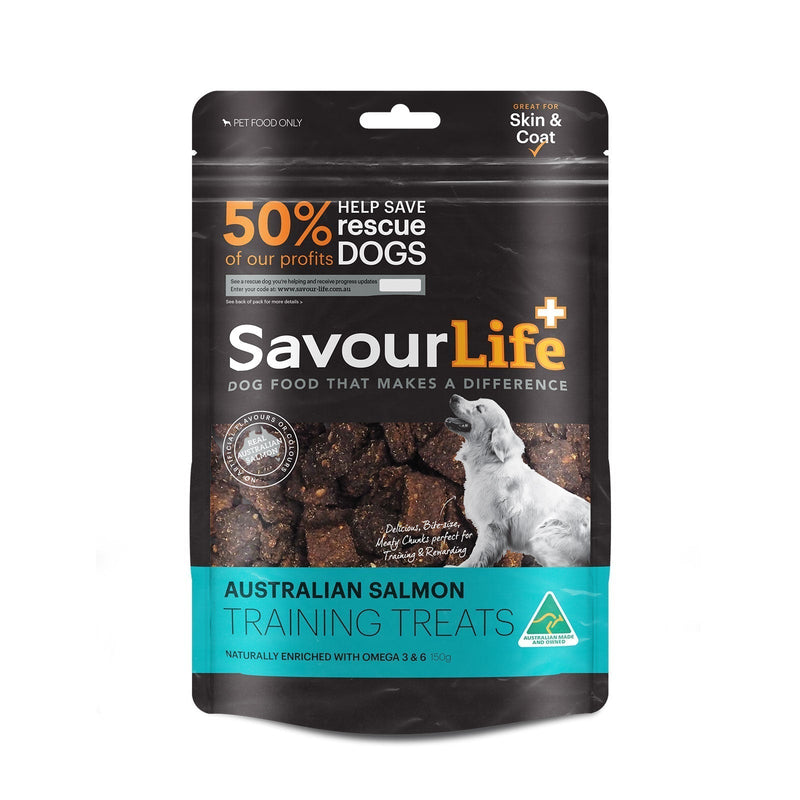 SavourLife Australian Salmon Training Dog Treats 150g (+_+)-Habitat Pet Supplies