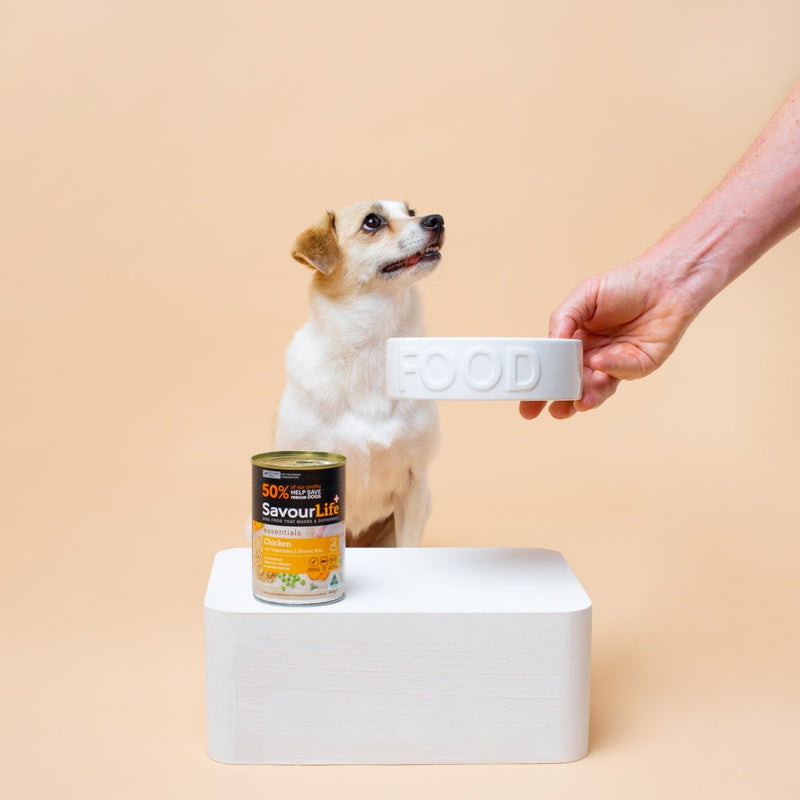 SavourLife Essentials Chicken with Vegetables & Rice Adult Dog Wet Food 400g