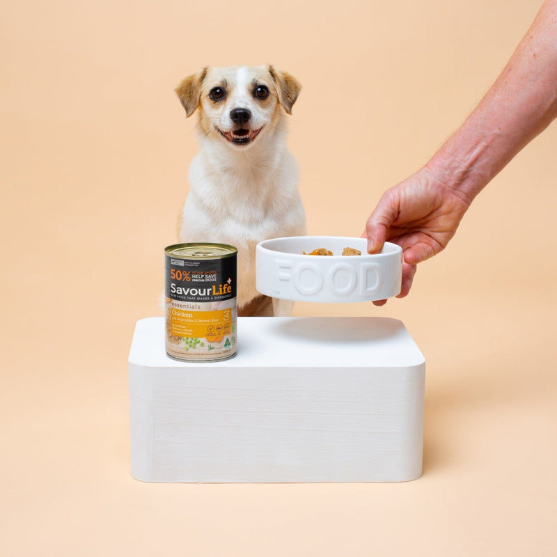 SavourLife Essentials Chicken with Vegetables & Rice Adult Dog Wet Food 400g X12