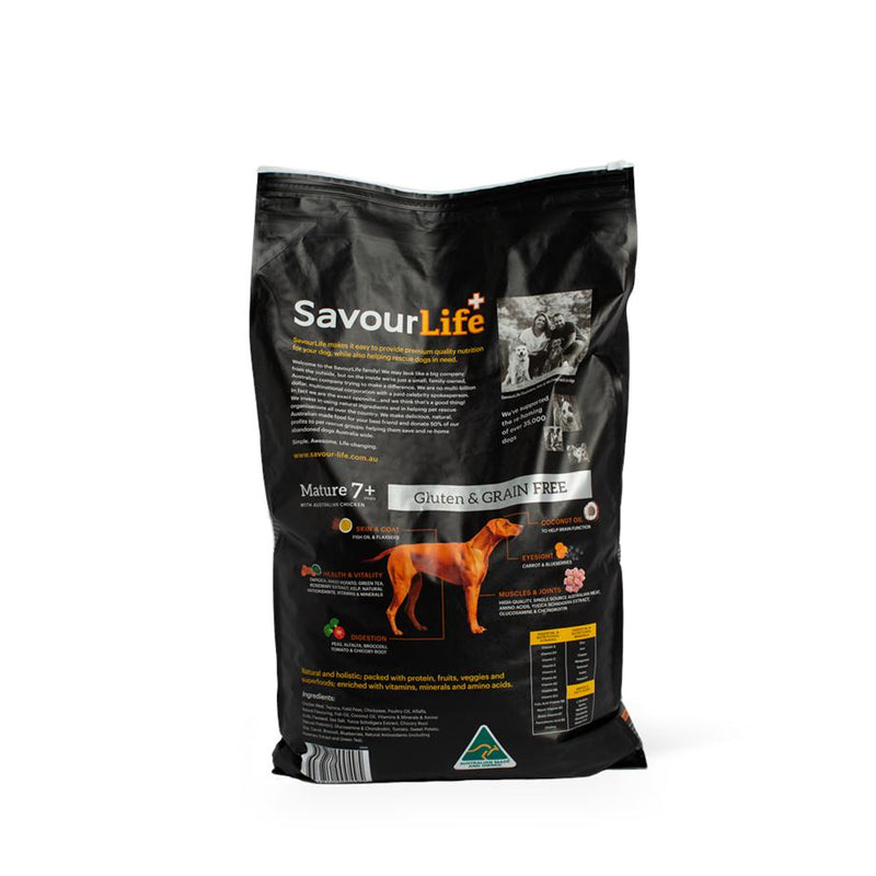 SavourLife Grain Free Mature Dry Dog Food Chicken 2.5kg