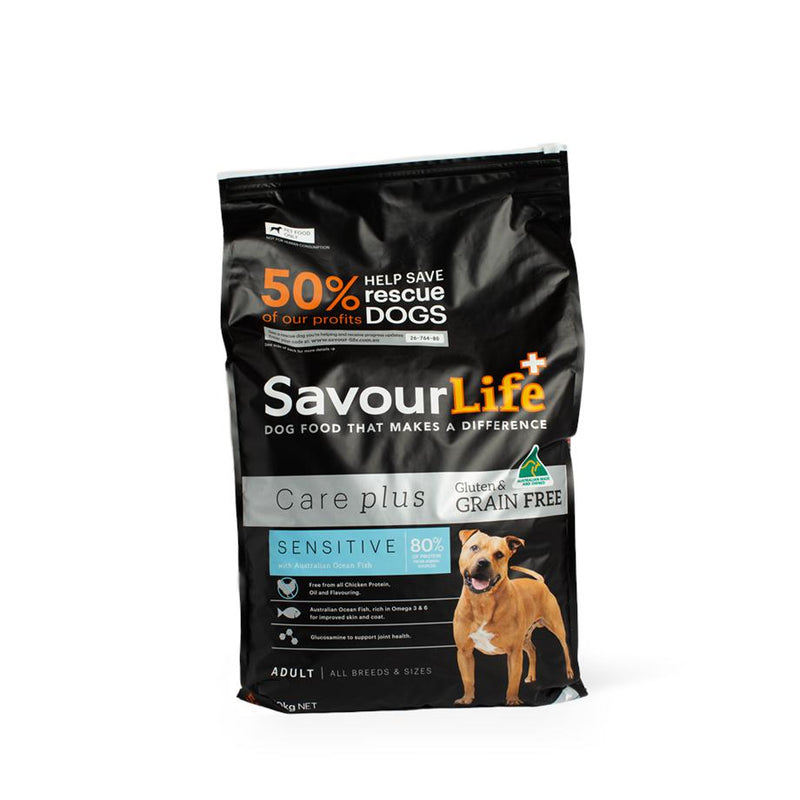 SavourLife Grain Free Sensitive Dry Dog Food Ocean Fish 10kg-Habitat Pet Supplies