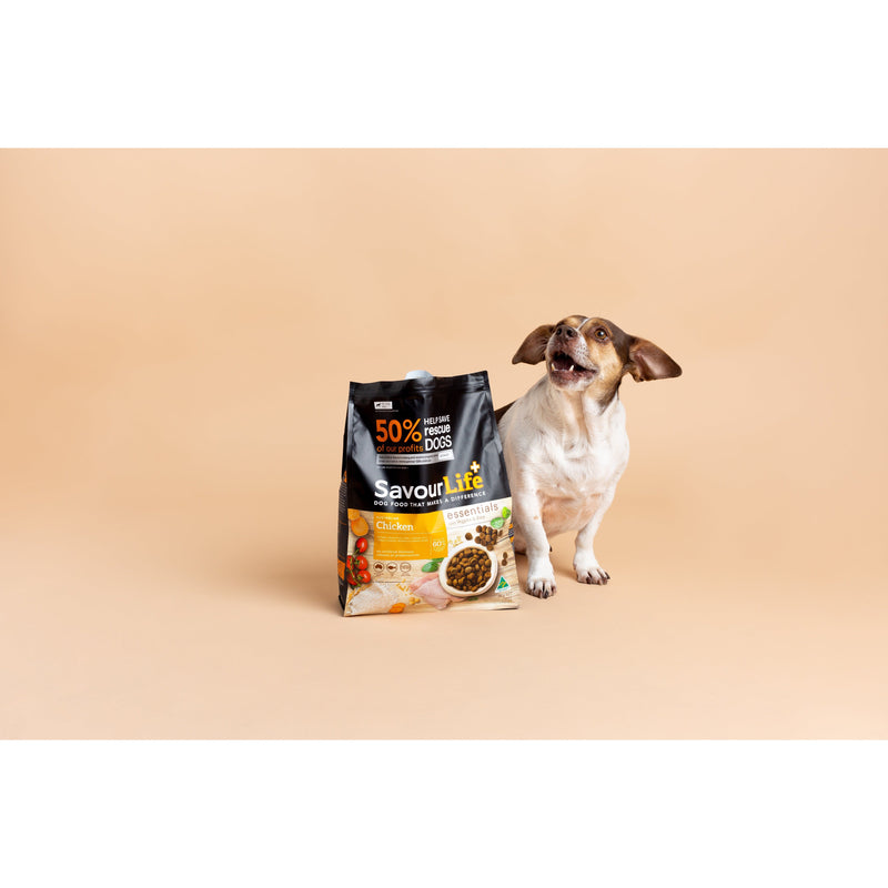 Savourlife Essentials Dry Dog Food Chicken with Veggies & Rice 3kg