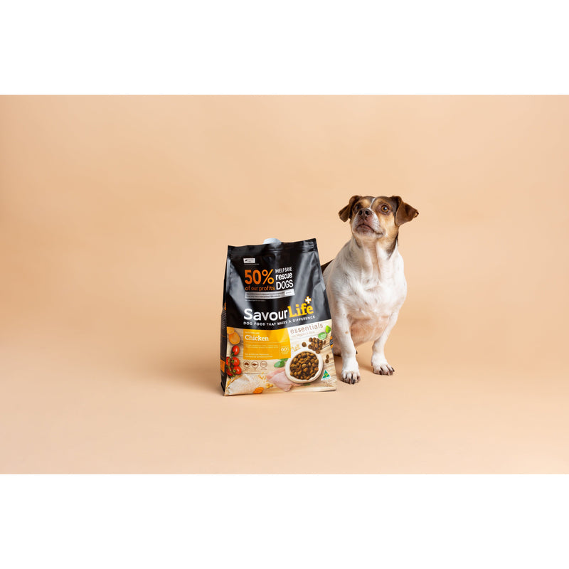 Savourlife Essentials Dry Dog Food Chicken with Veggies & Rice 3kg