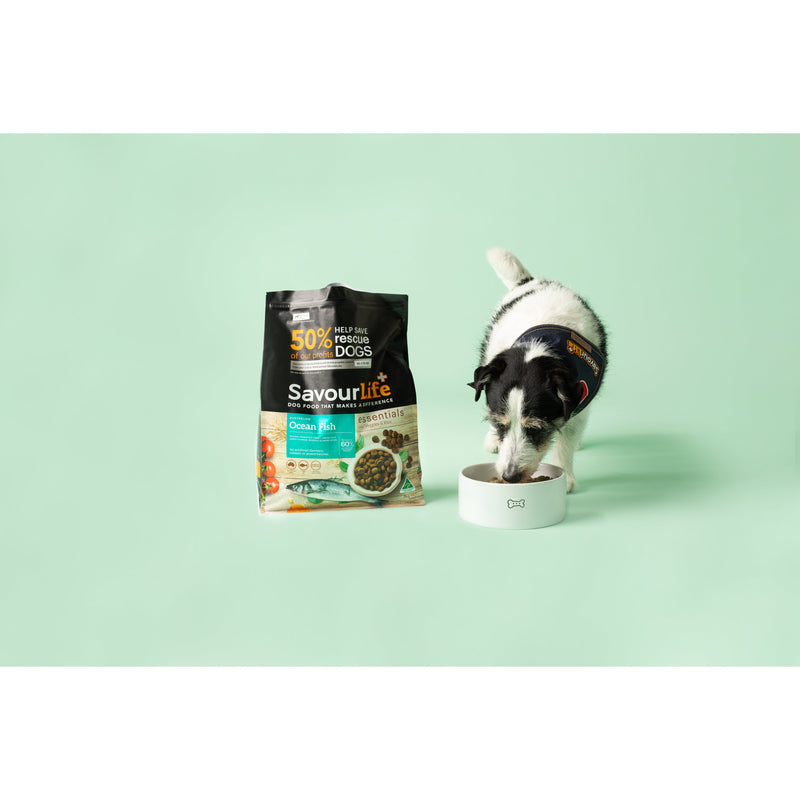Savourlife Essentials Dry Dog Food Ocean Fish with Veggies & Rice 3kg