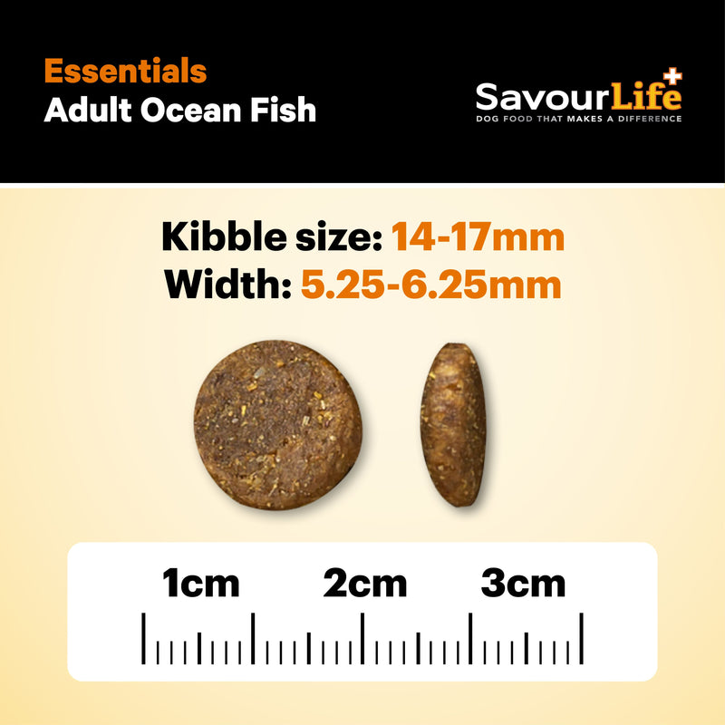Savourlife Essentials Dry Dog Food Ocean Fish with Veggies & Rice 3kg