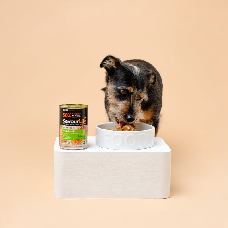 Savourlife Essentials Lamb with Vegetables & Rice Adult Dog Wet Food 400g