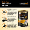 Savourlife Grain Free Chicken Adult Dog Wet Food 375g