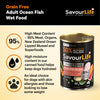 Savourlife Grain Free Ocean Fish Adult Dog Wet Food 375g X12