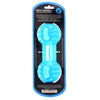 Scream Xtreme Treat Dumbbell Dog Toy Blue Extra Large