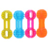 Scream Xtreme Treat Dumbbell Dog Toy Blue Extra Large