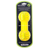 Scream Xtreme Treat Dumbbell Dog Toy Green Extra Large :->>